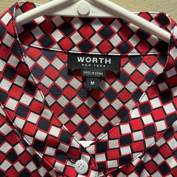 LOVELY ♦️◼️WORTH BLOUSE◼️♦️ SIZE MEDIUM! - Picture 3 of 4